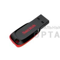 Флешка USB 128 Гб SanDisk  CZ50  Cruzer Blade  чёрный Флешка USB 128 Гб SanDisk  CZ50  Cruzer Blade  чёрный